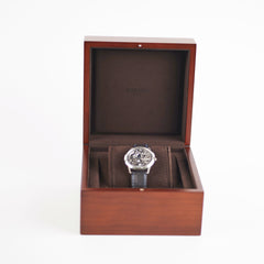 Hermes Slim D'Hermes Watch Squelette Lune 39.5MM Black