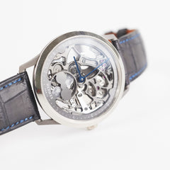 Hermes Slim D'Hermes Watch Squelette Lune 39.5MM Black
