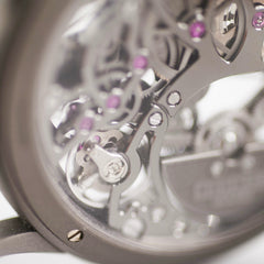 Hermes Slim D'Hermes Watch Squelette Lune 39.5MM Black