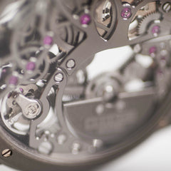 Hermes Slim D'Hermes Watch Squelette Lune 39.5MM Black