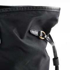 Prada Nylon Tote Bag Black