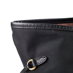 Prada Nylon Tote Bag Black