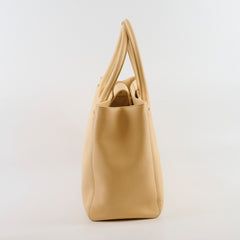 Chanel Caviar Executive Cerf Tote Beige