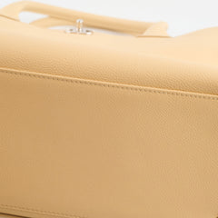 Chanel Caviar Executive Cerf Tote Beige