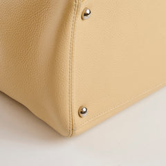 Chanel Caviar Executive Cerf Tote Beige
