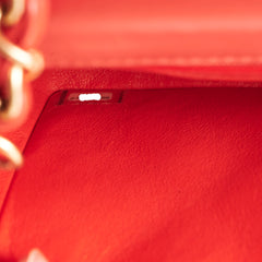 Chanel Mini Rectangular Coral