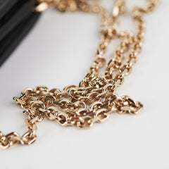 Christian Dior Cluitch Wallet On Chain WOC Black