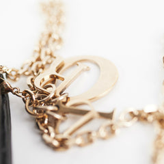 Christian Dior Cluitch Wallet On Chain WOC Black