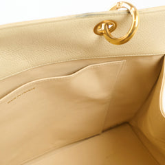 Chanel Vintage Grand Shopping Tote GST Beige Caviar