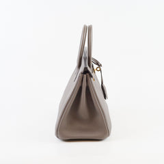 Hermes Birkin 25 Togo Gris Etain - Y Stamp