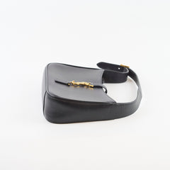 Saint Laurent Le 5 A 7 Hobo Smooth Leather Black