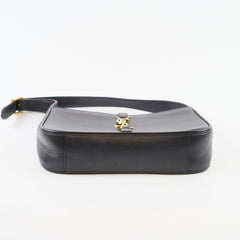 Saint Laurent Le 5 A 7 Hobo Smooth Leather Black