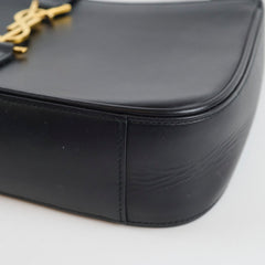 Saint Laurent Le 5 A 7 Hobo Smooth Leather Black