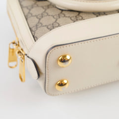 Gucci Horsebit 1955 Mini Top Handle White
