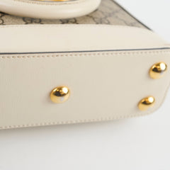 Gucci Horsebit 1955 Mini Top Handle White