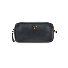 Prada Saffiano Camera Bag Black