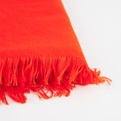 Hermes Shawl Orange Silk/Cashmere