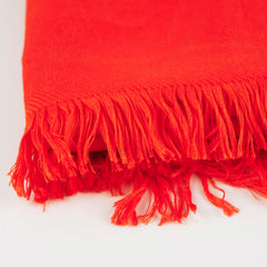 Hermes Shawl Orange Silk/Cashmere