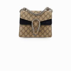 Gucci GG Supreme Dionysus Mini  Monogram Beige/Black