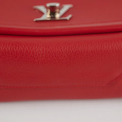 Louis Vuitton Lockme II BB Calfskin Rubis