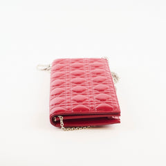 Christian Dior Patent Clutch Red