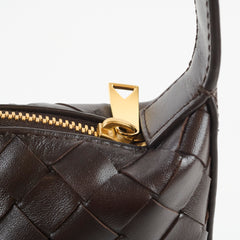 Bottega Venetta Mini Wallace Dark Brown