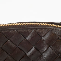 Bottega Venetta Mini Wallace Dark Brown