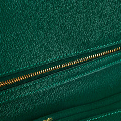 Hermes Bearn Alligator Emerald Wallet D Stamp