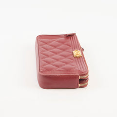 Chanel Boy Pouch Burgundy