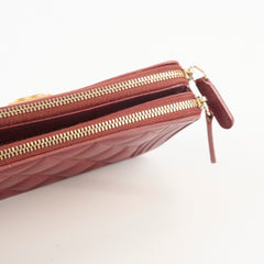 Chanel Boy Pouch Burgundy