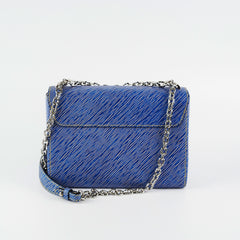Louis Vuitton Twist MM Blue Shoulder Bag