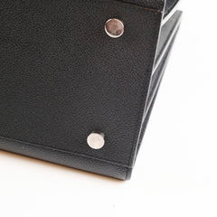 Saint Laurent Sac De Jour Small Black Grained Leather
