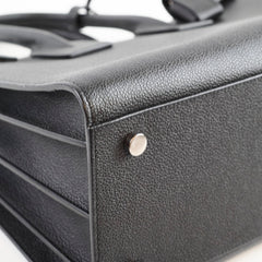 Saint Laurent Sac De Jour Small Black Grained Leather