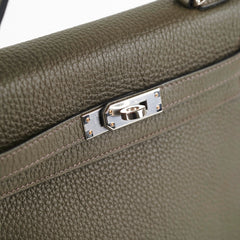 Hermes Kelly 25 Vert De Gris Y Stamp