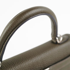 Hermes Kelly 25 Vert De Gris Y Stamp