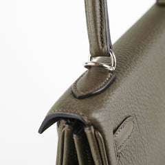 Hermes Kelly 25 Vert De Gris Y Stamp