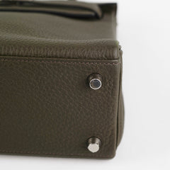 Hermes Kelly 25 Vert De Gris Y Stamp