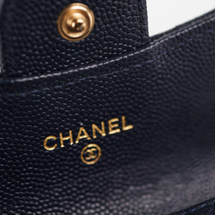 Chanel Navy Caviar Cardholder