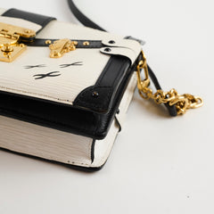 Louis Vuitton Trunk Pouch Epi White