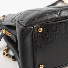 Chanel Timeless Soft Shopping Tote Caviar Black