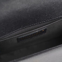 HOLD-Chanel Old Medium Boy Black Caviar Bag 26 series