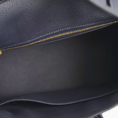 Hermes Birkin 25 Togo Bleu Nuit D Stamp (2019)