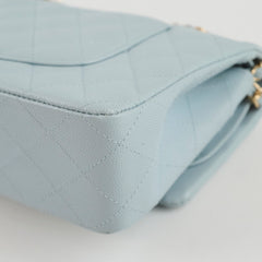Chanel Classic Flap Medium Caviar Light Blue