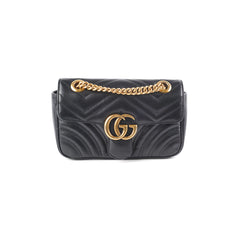 Gucci Marmont Black Small Shoulder Bag