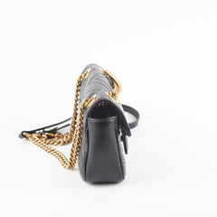 Gucci Marmont Black Small Shoulder Bag
