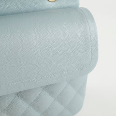 Chanel Classic Flap Medium Caviar Light Blue