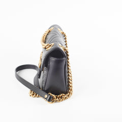 Gucci Marmont Black Small Shoulder Bag