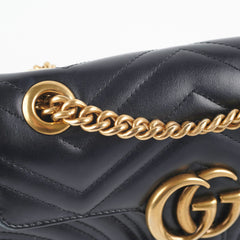 Gucci Marmont Black Small Shoulder Bag