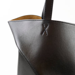 Loewe Puzzle Medium Fold Black Tote