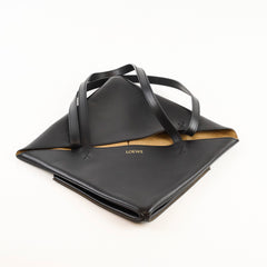 Loewe Puzzle Medium Fold Black Tote